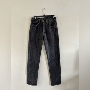 Charcoal Vintage Levis 501s Jeans